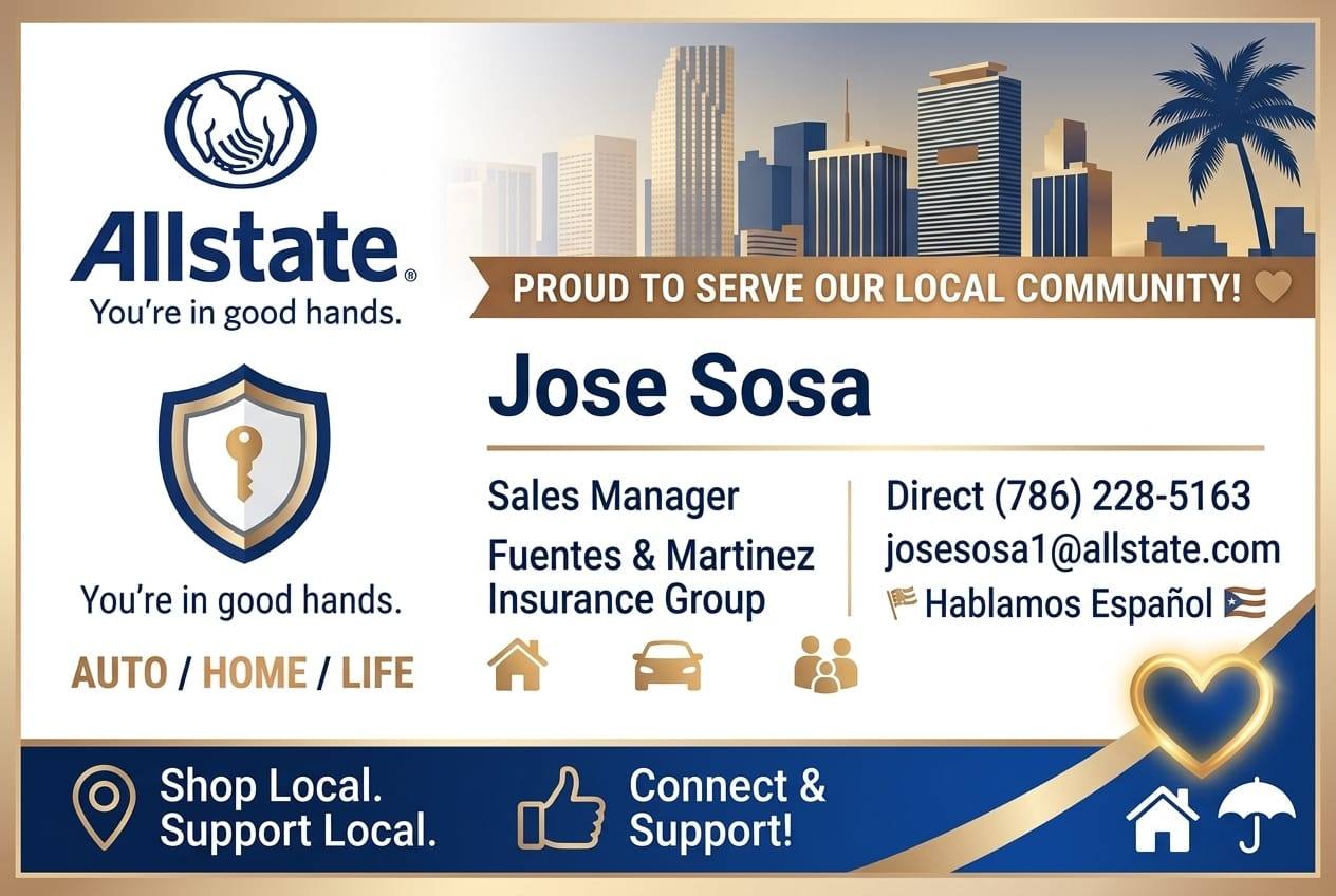 Jose Sosa — Allstate Insurance at Fuentes & Martinez Insurance Group