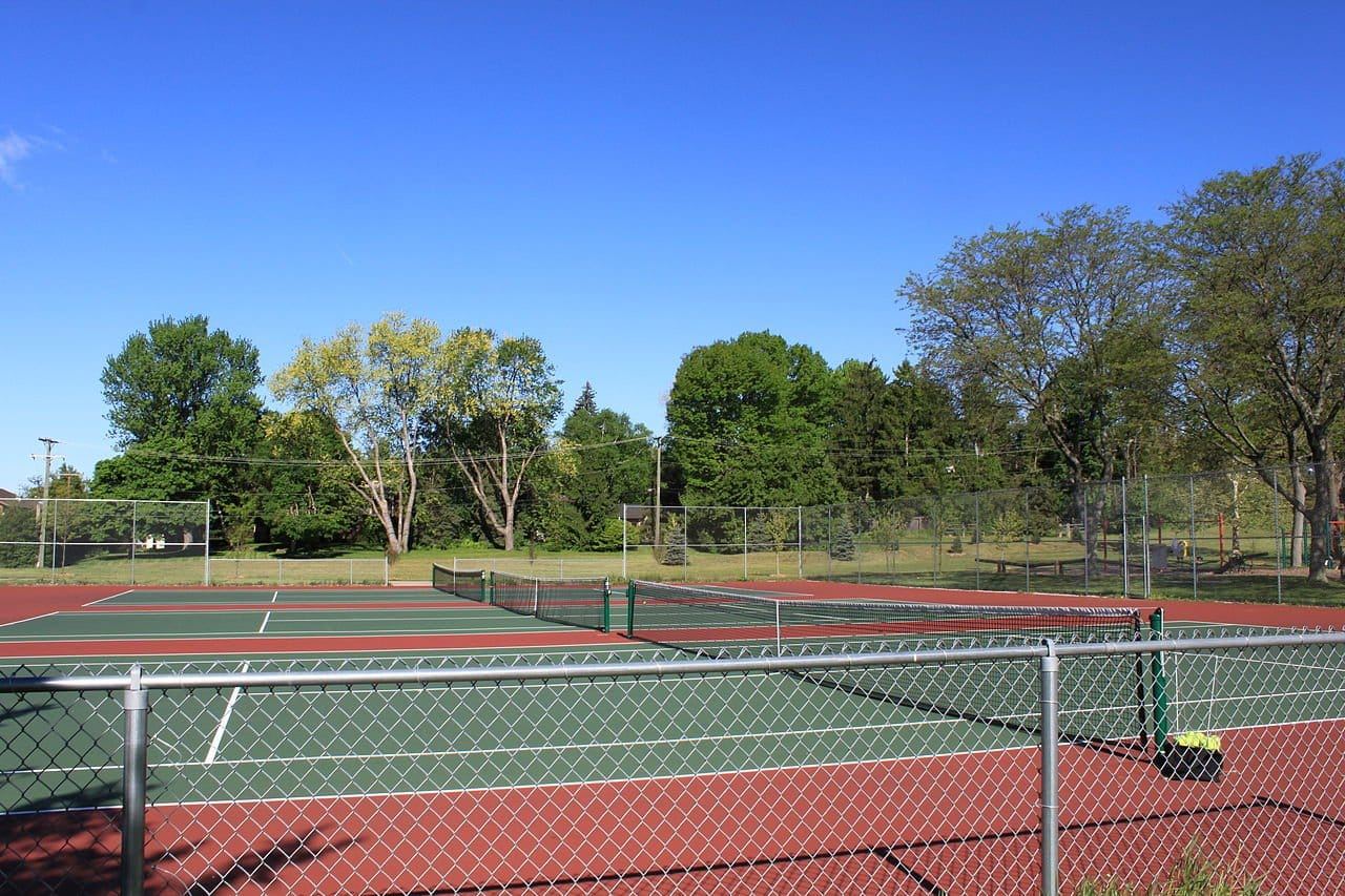 Outdoor tennis courts at Buhr Park — Tennis Ft. Lauderdale serves Broward County