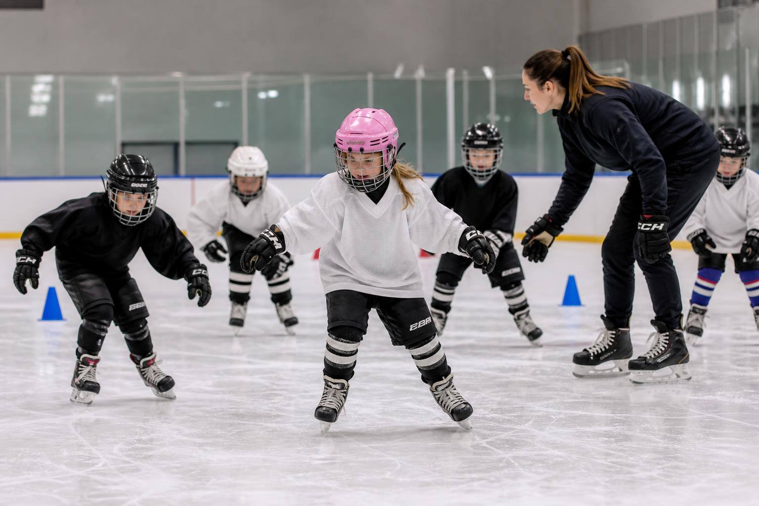 Pines Ice Arena skating camp — kids ice skating in Pembroke Pines